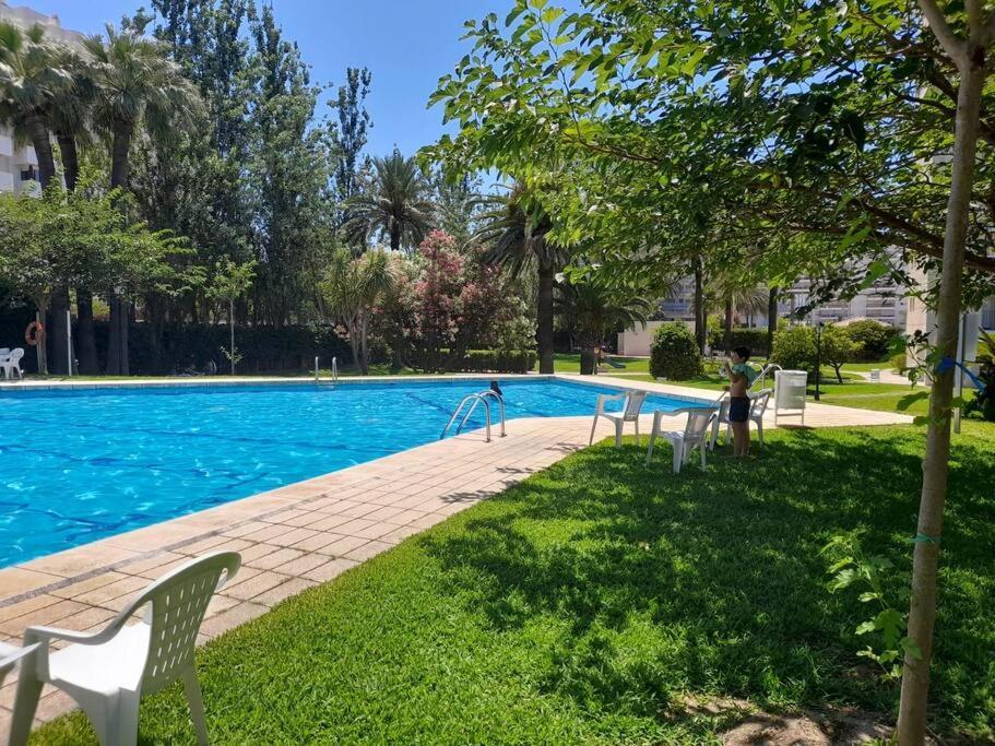 Apartamento Con Piscina Y Zonas Comunes Playa de Gandia Exterior photo